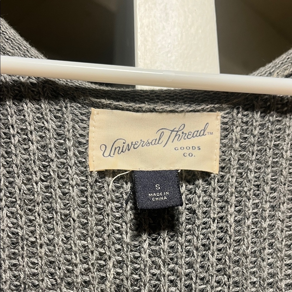 Universal Thread Heather Gray Cardigan - image 3